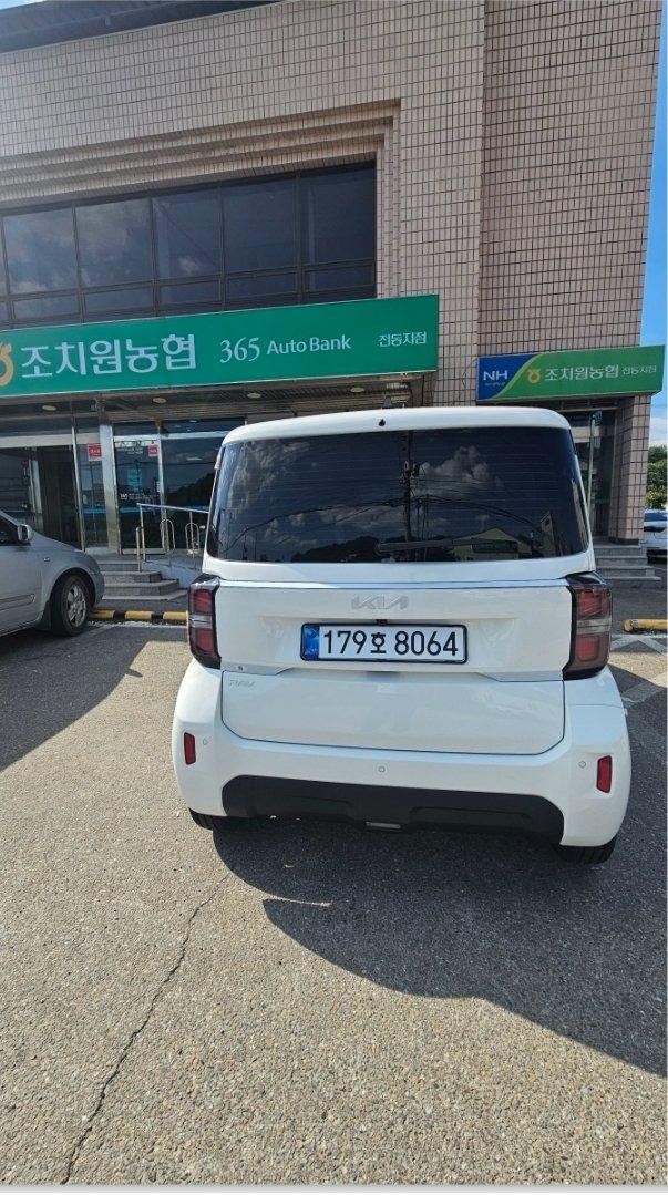 기아 레이 출고후기 후면 사진