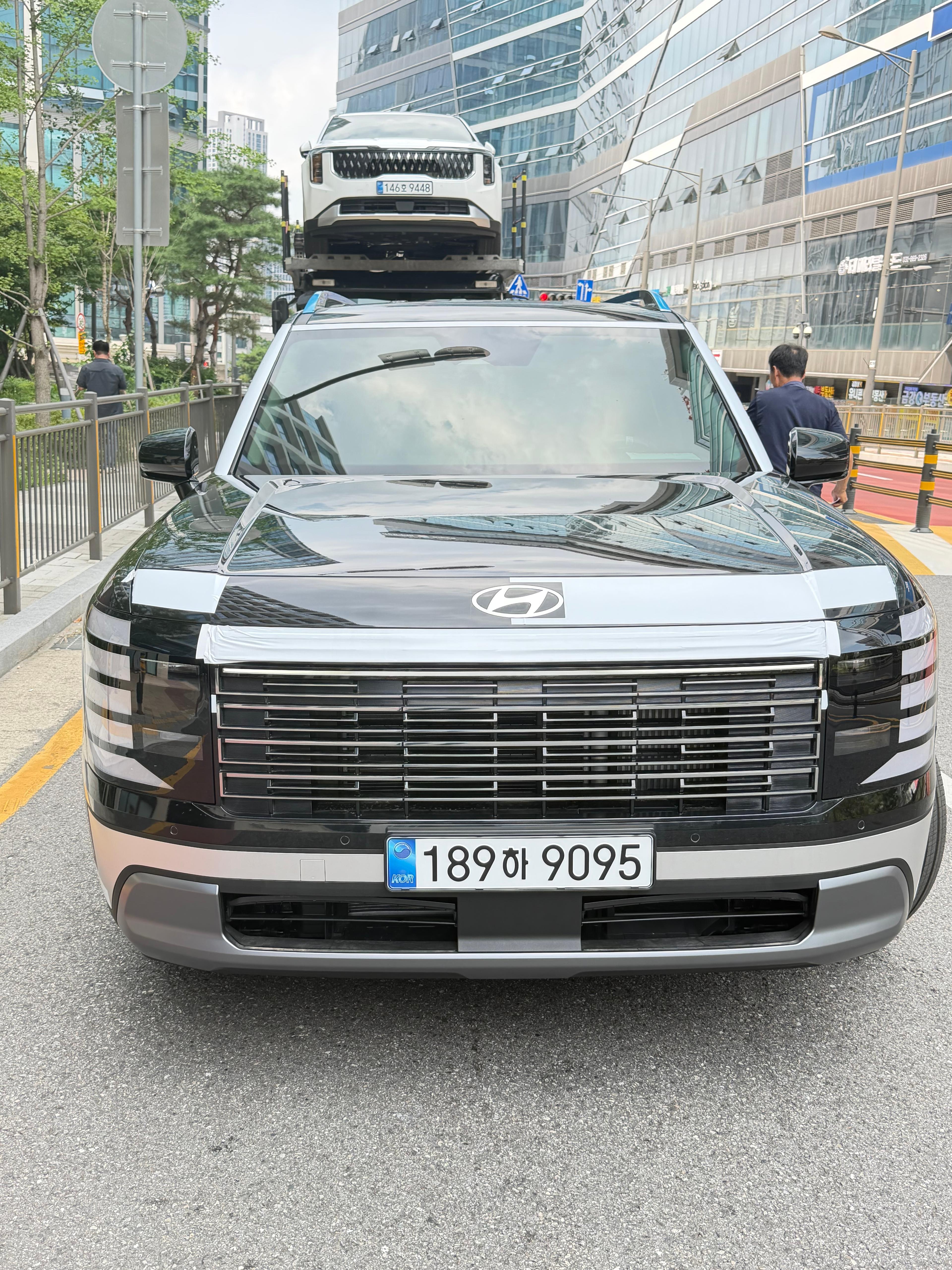 현대 디 올 뉴 팰리세이드 출고후기 전면 사진