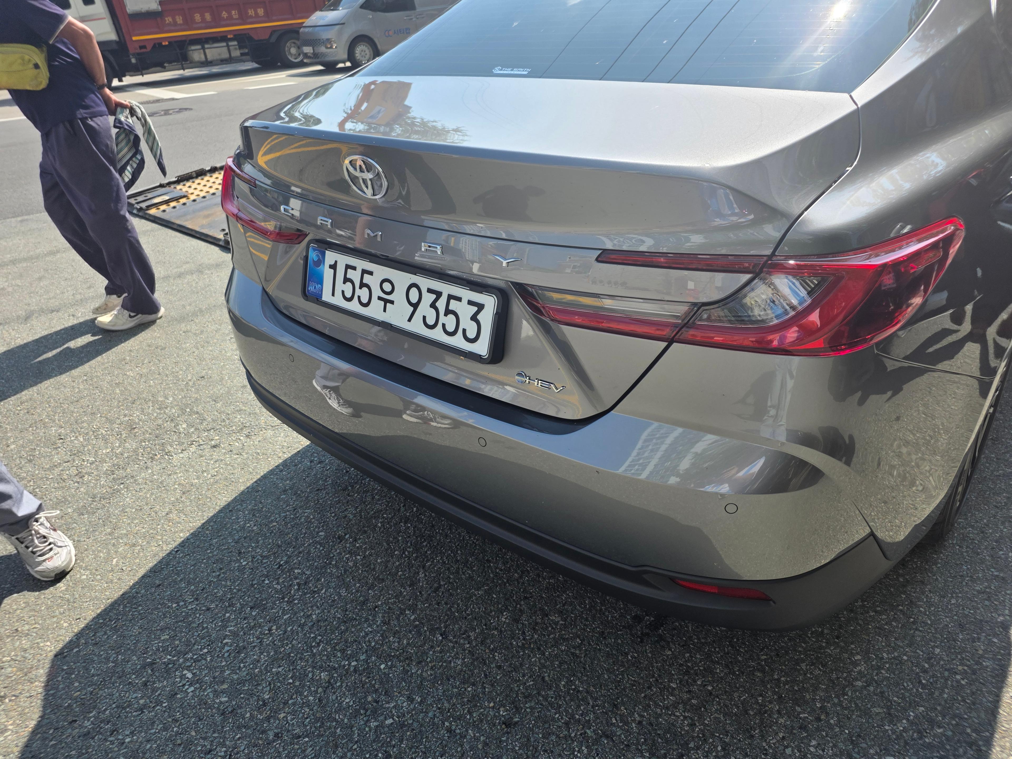 토요타 Camry 출고후기 후면 사진