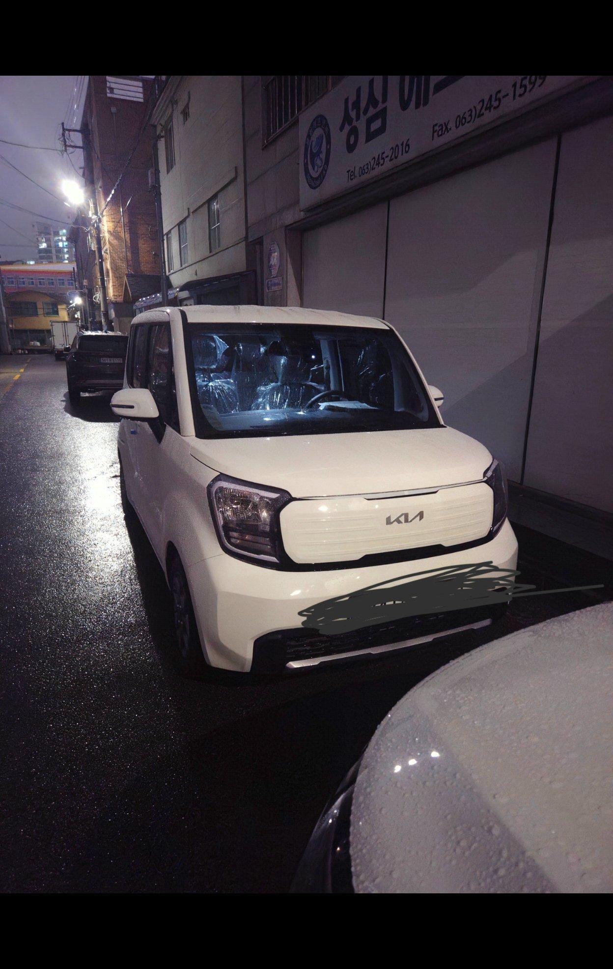 기아 레이 출고후기 정면 사진