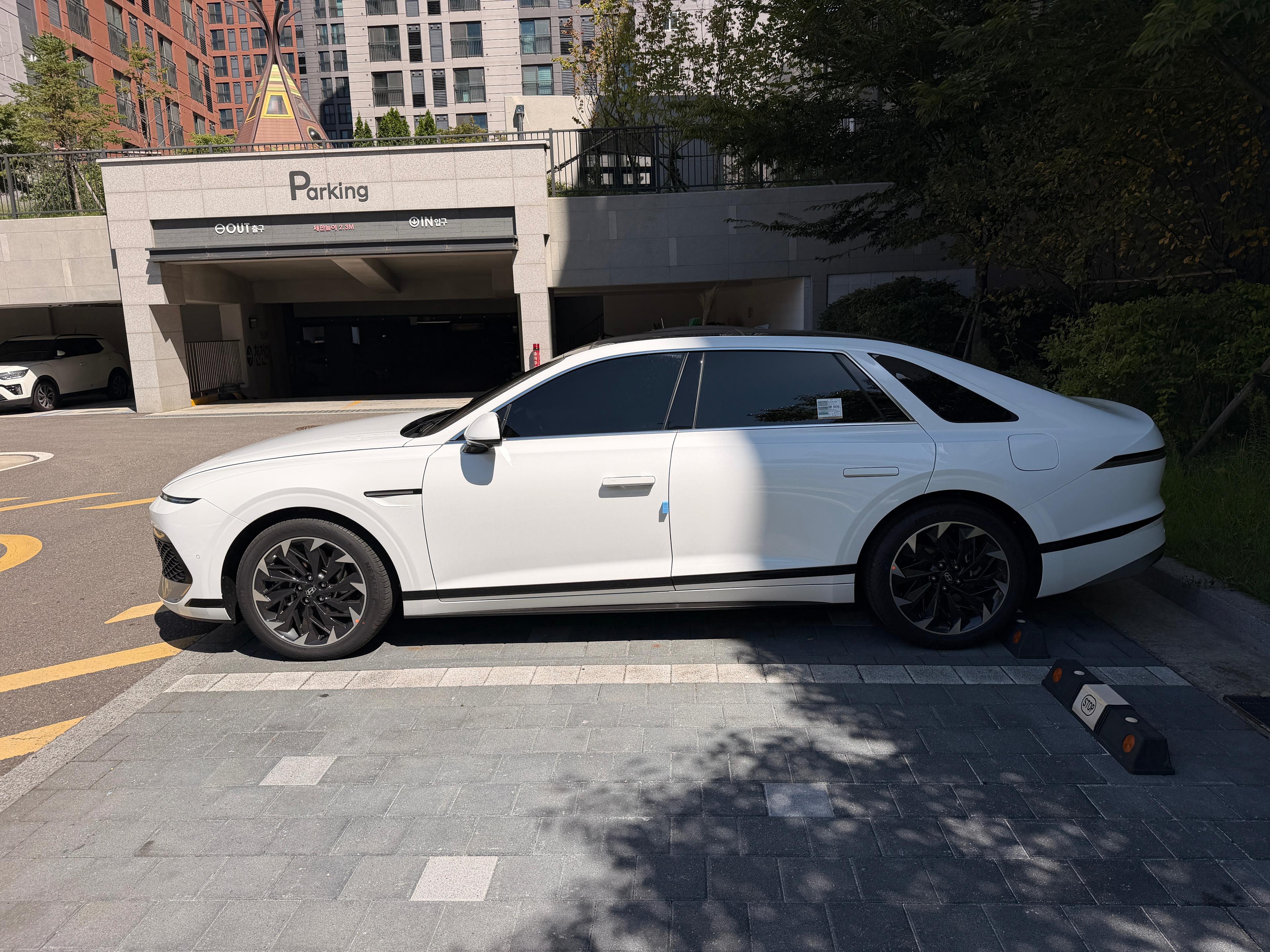 현대 더 뉴 그랜저 출고후기 옆면 사진
